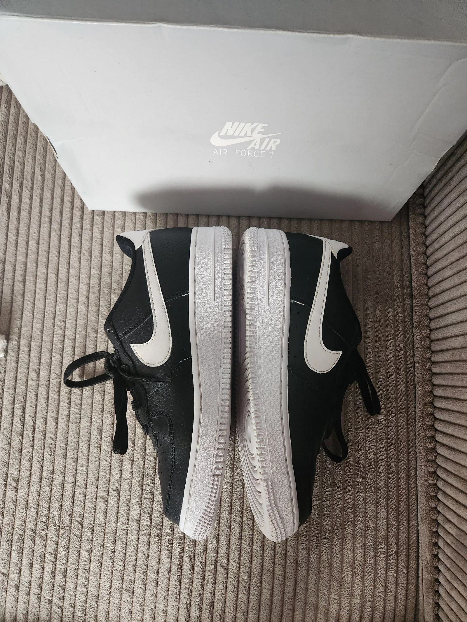 🩷NIEUW Nike Air Force 1 leer zwart maat 38💙 – photo 4